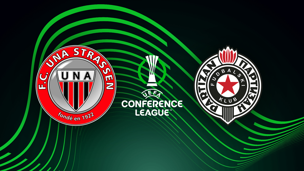UNA Strassen vs Partizan Belgrade poster