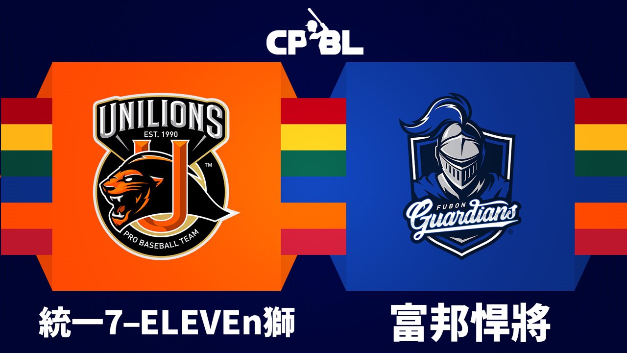 Uni-President Lions vs Fubon Guardians poster