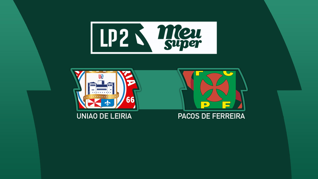 União de Leiria vs Paços de Ferreira poster