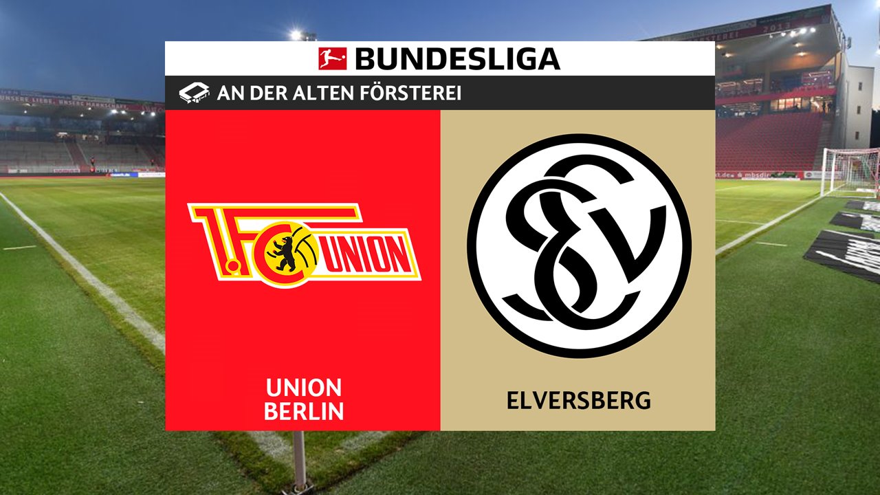 Union Berlin vs Elversberg poster