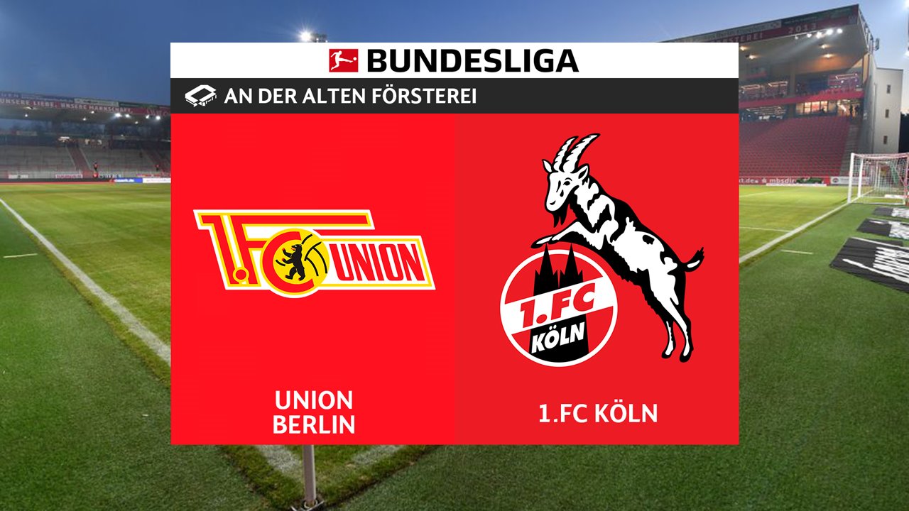 Union Berlin vs Köln poster