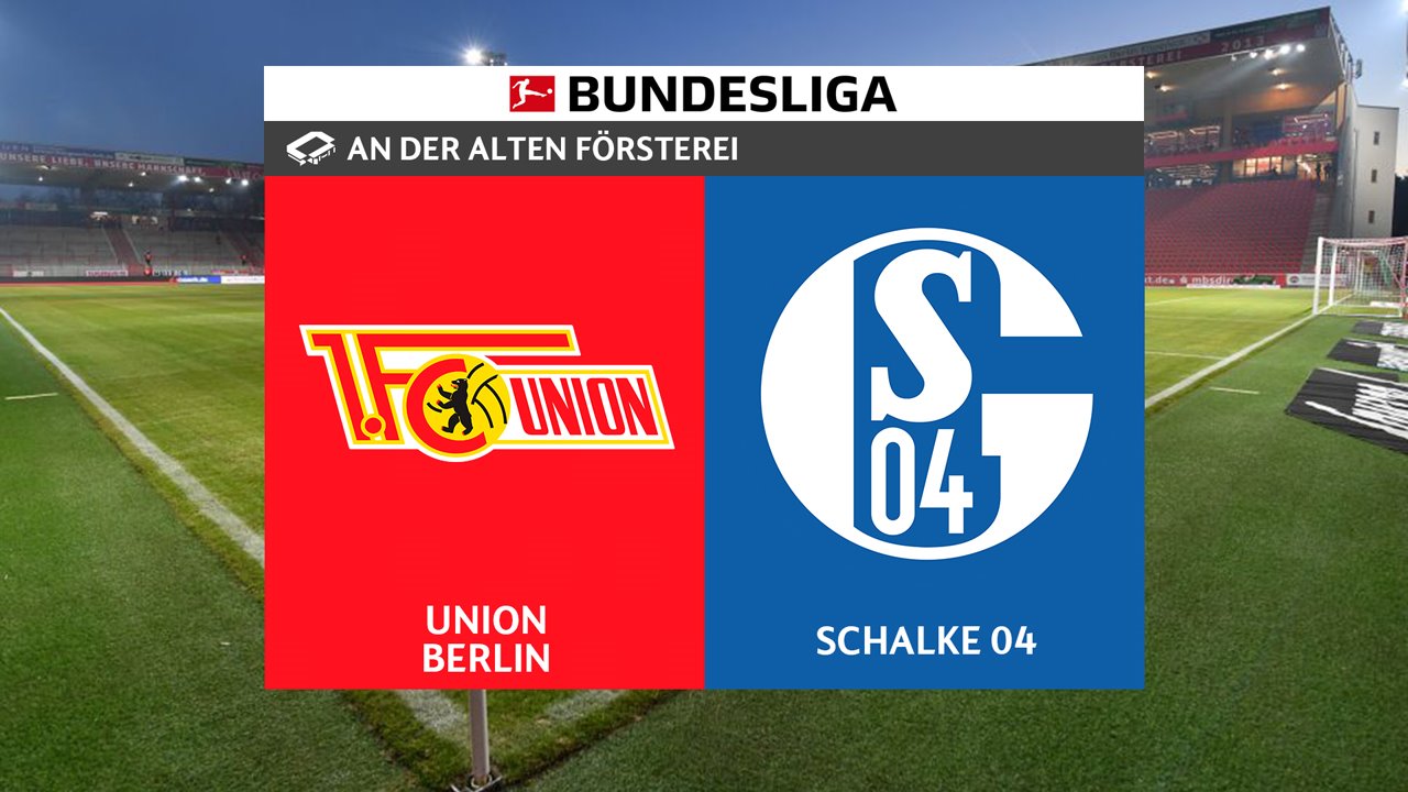 Union Berlin vs Schalke 04 poster