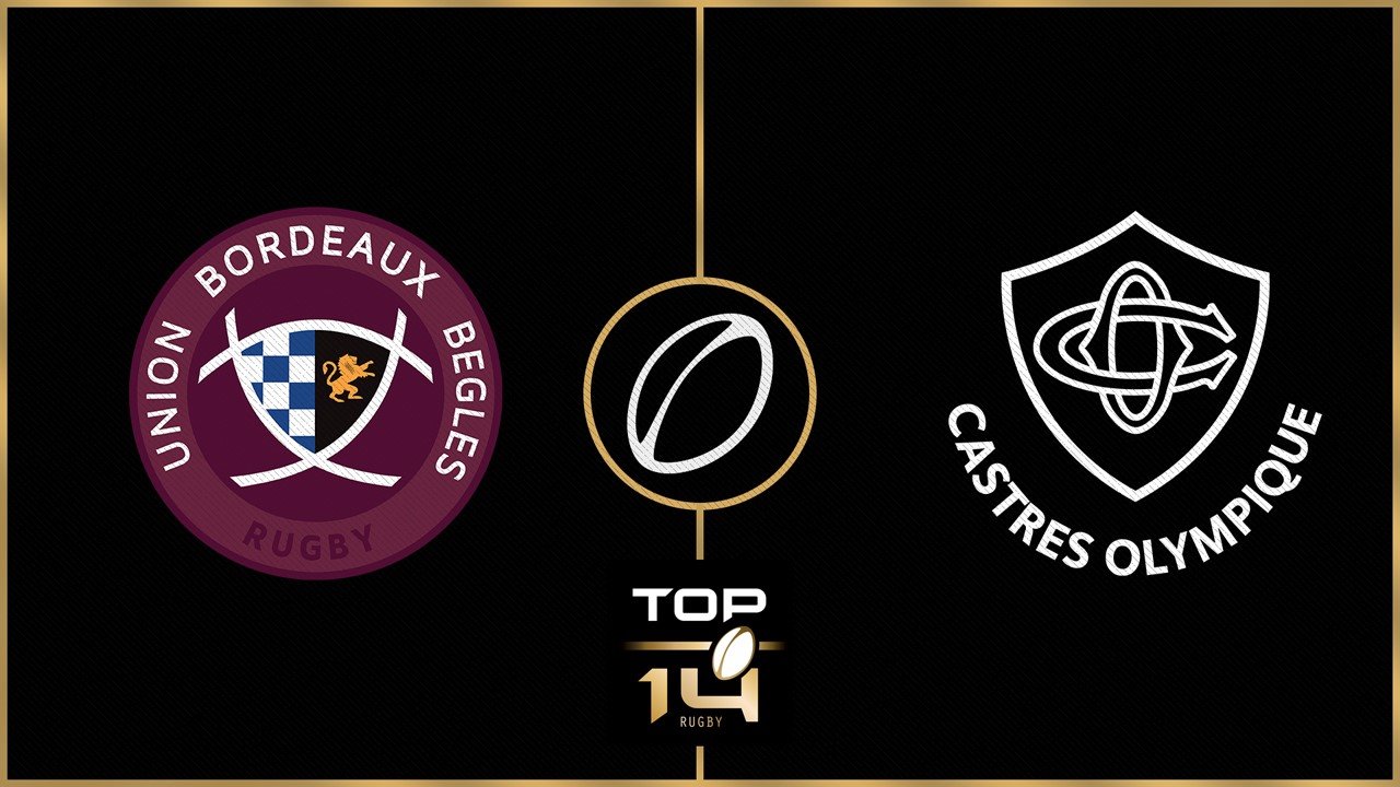 Union Bordeaux Bègles vs Castres Olympique poster