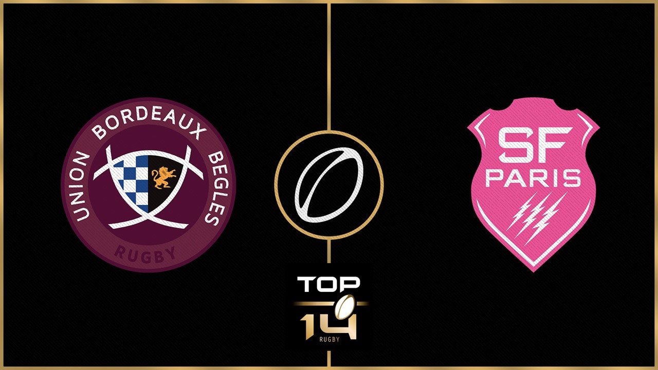 Union Bordeaux Bègles vs Stade Français Paris poster