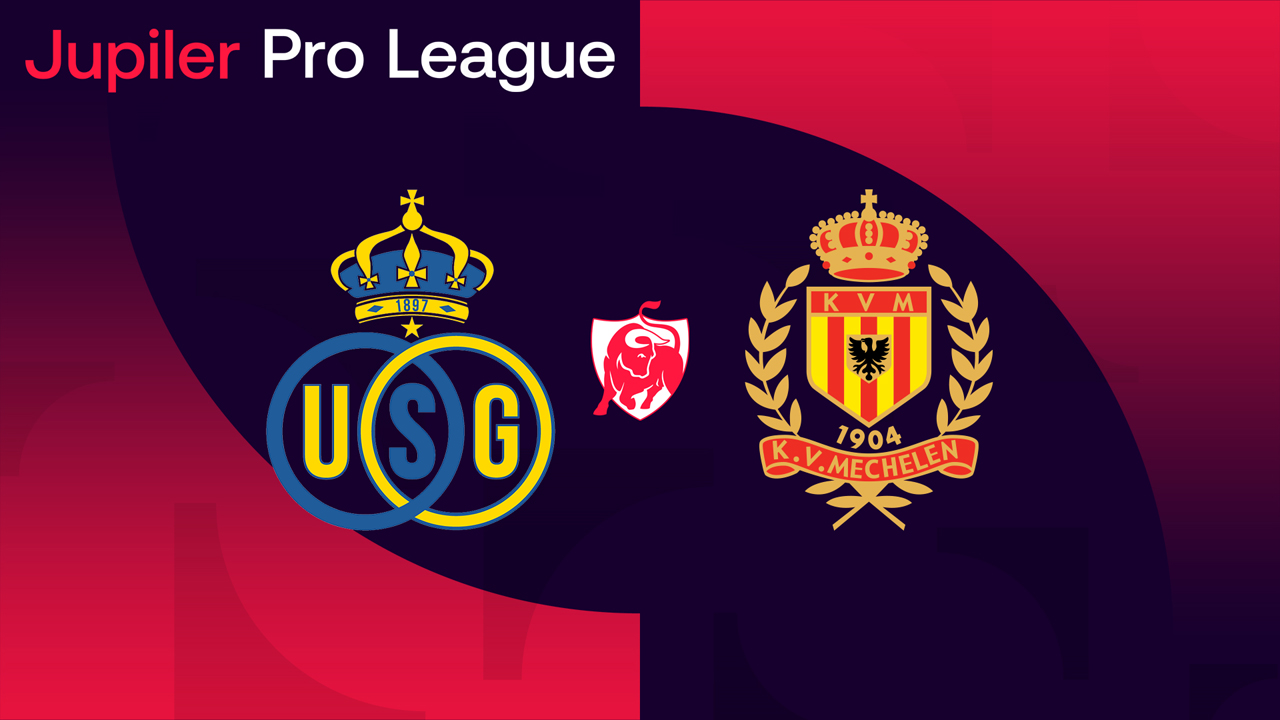 Union Saint-Gilloise vs Mechelen poster