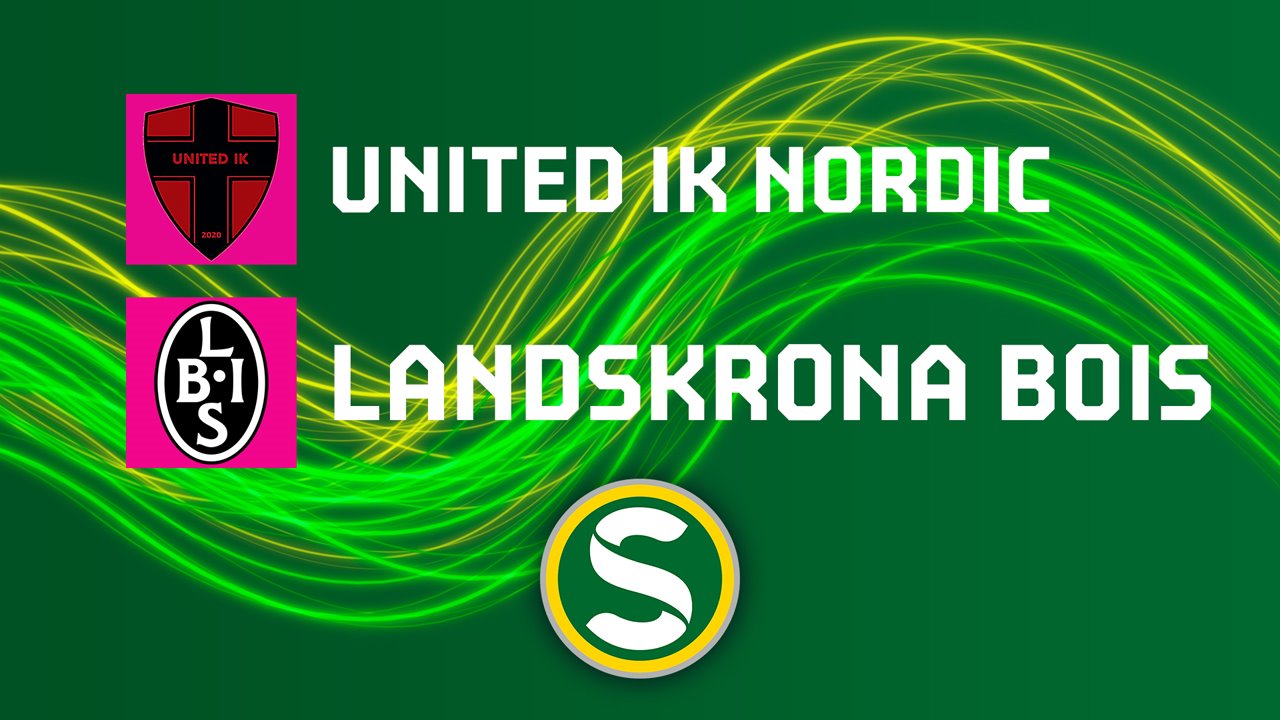 United Nordic vs Landskrona poster