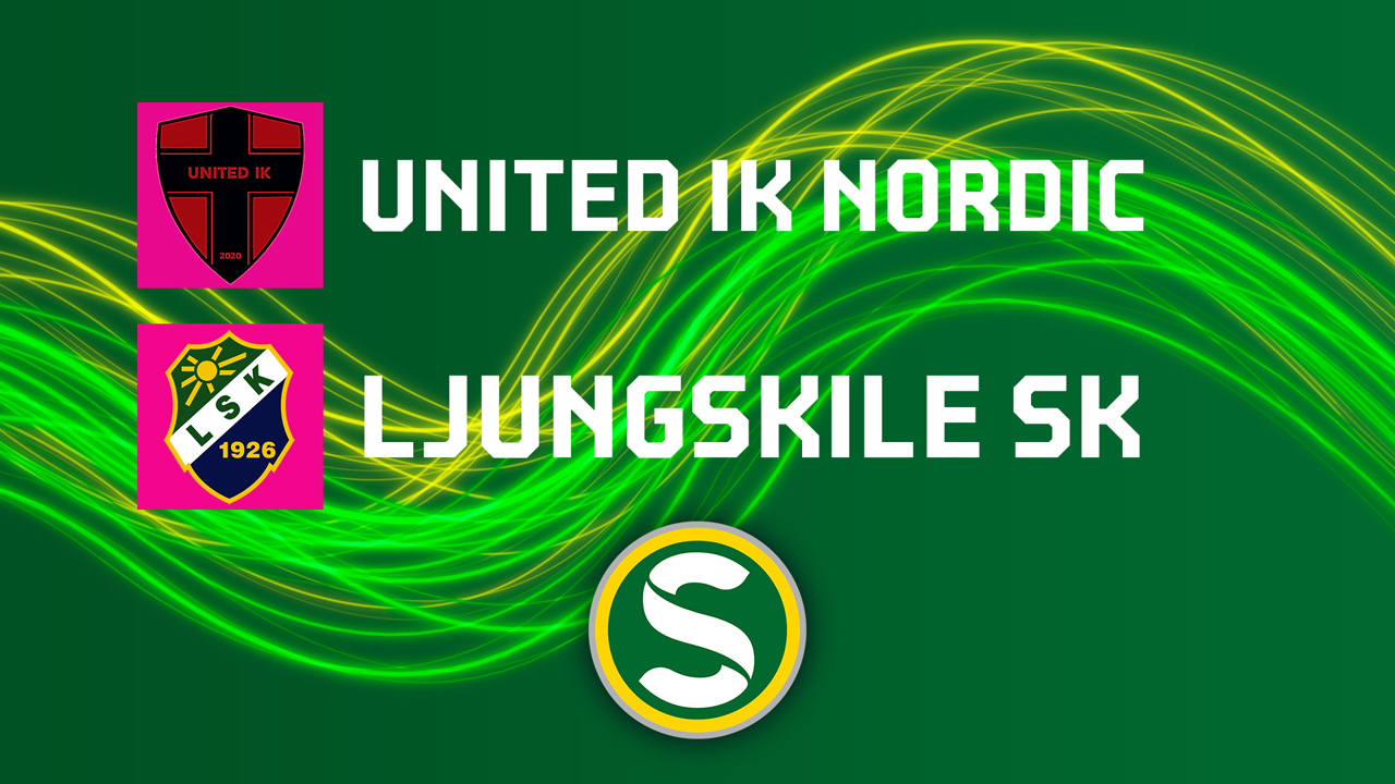 United Nordic vs Ljungskile poster