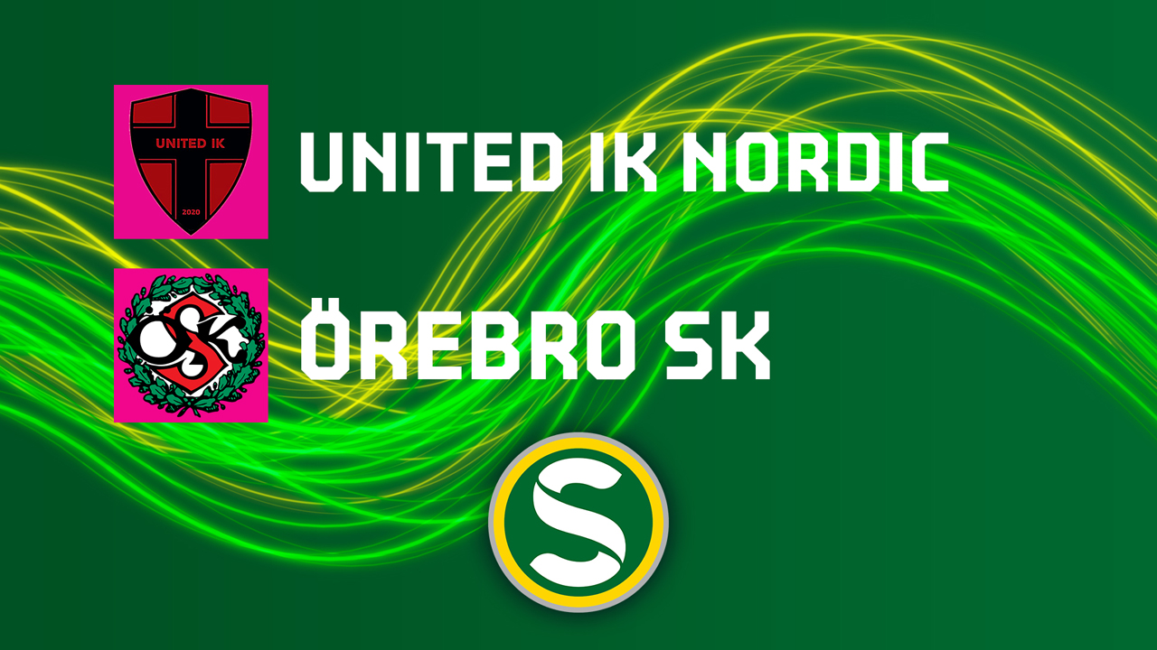 United Nordic vs Örebro poster