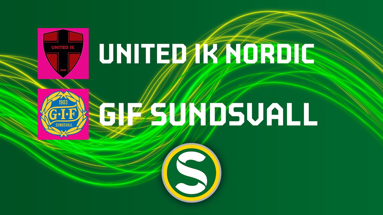 United Nordic vs Sundsvall poster