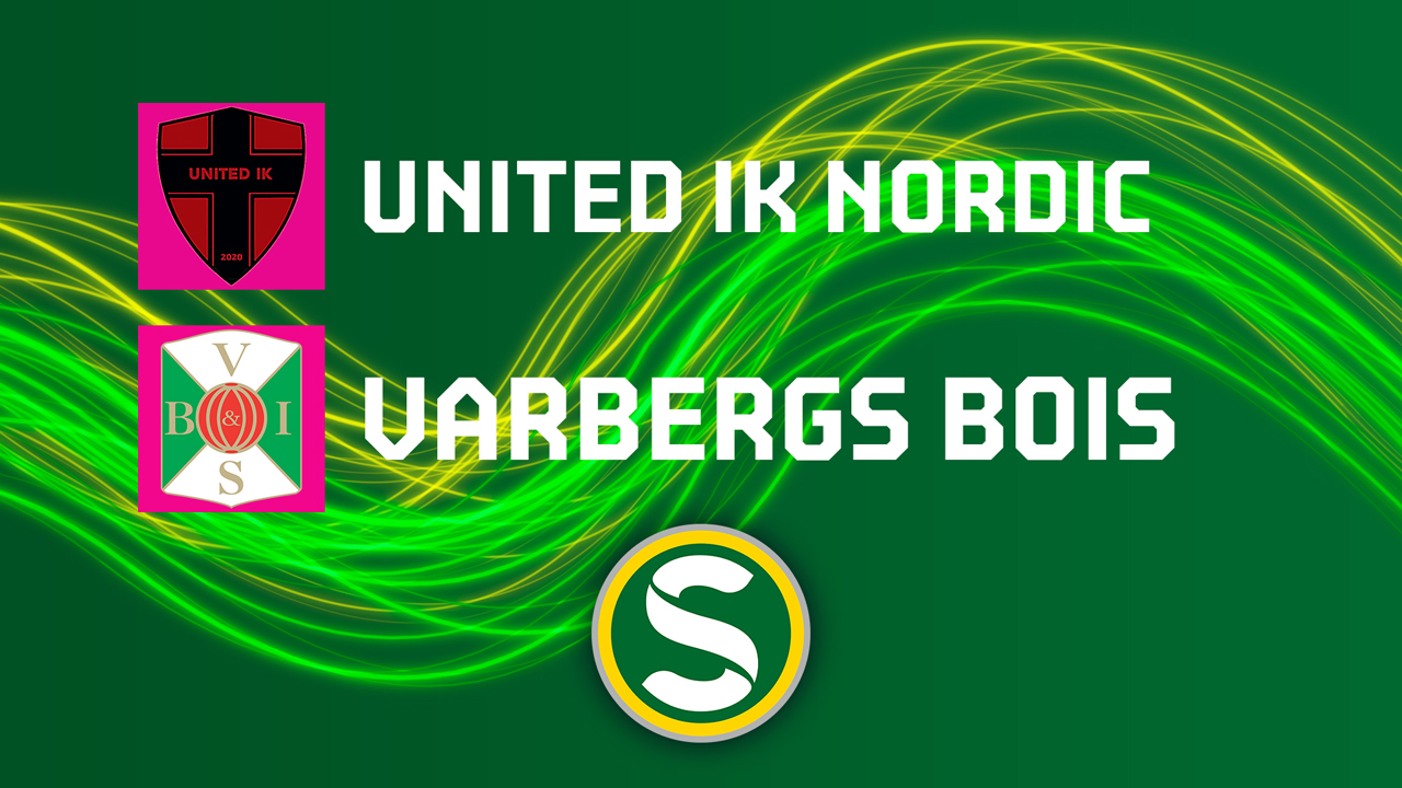 United Nordic vs Varberg poster
