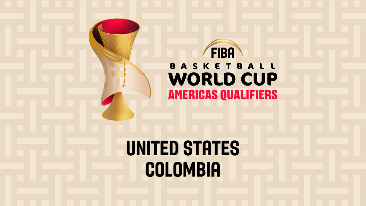 United States Basketball vs Colombia Basketball poster