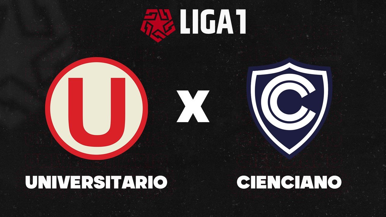 Universitario vs Cienciano poster