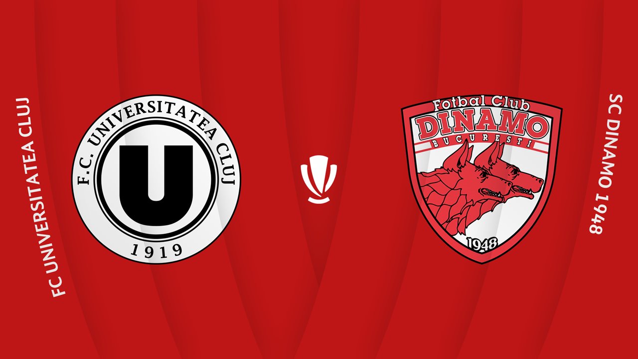 Universitatea Cluj vs Dinamo București poster