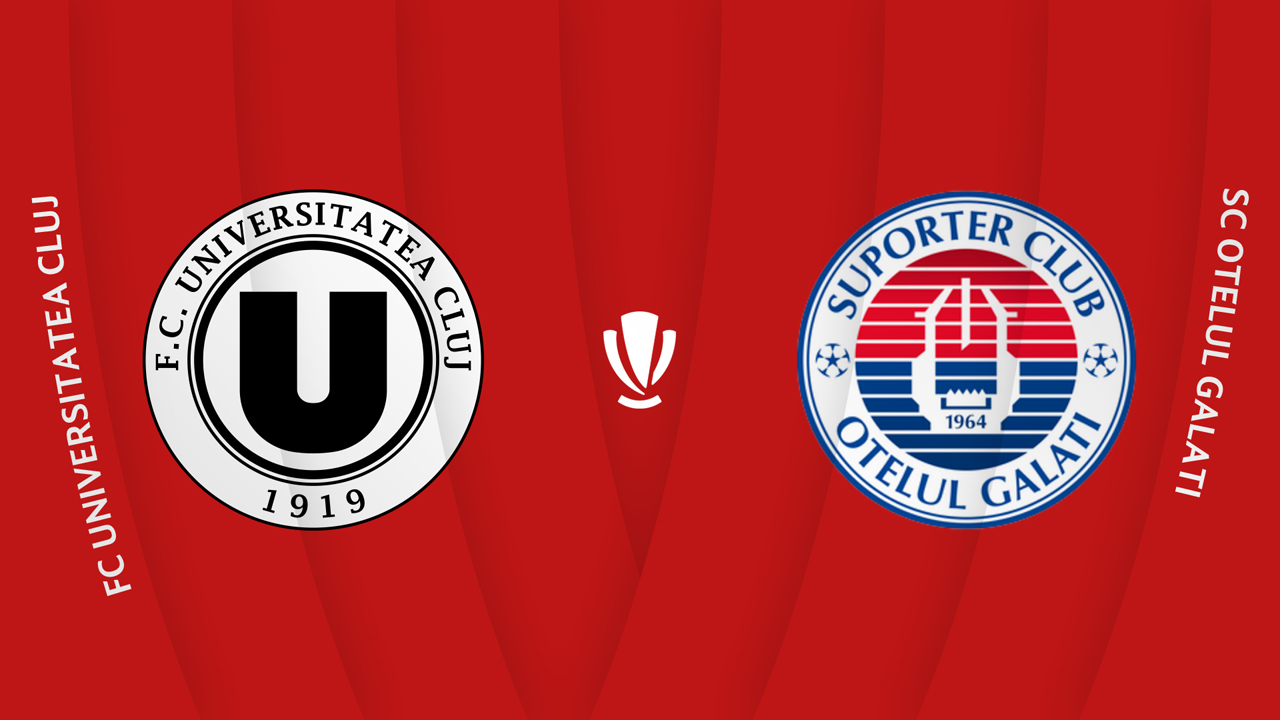 Universitatea Cluj vs Oțelul Galați poster