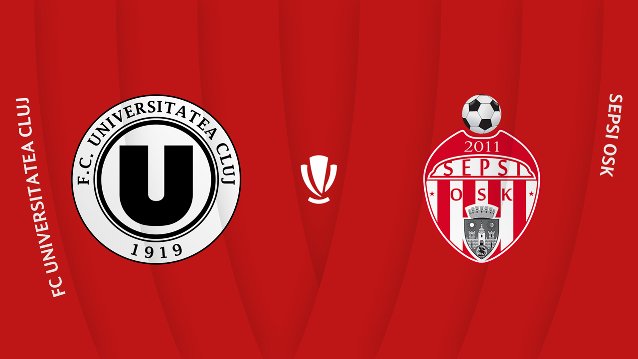 Universitatea Cluj vs Sepsi OSK poster