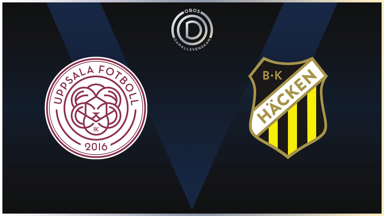 Uppsala Women vs BK Häcken Women poster