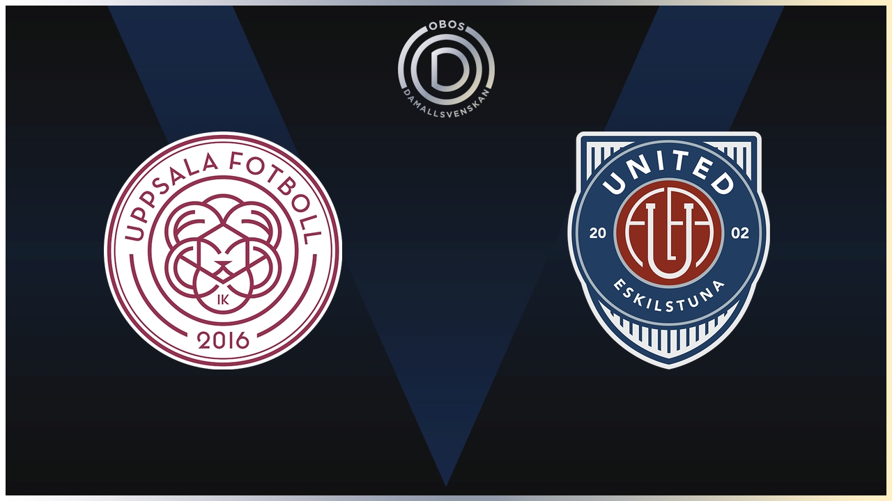 Uppsala Women vs Eskilstuna United Women poster