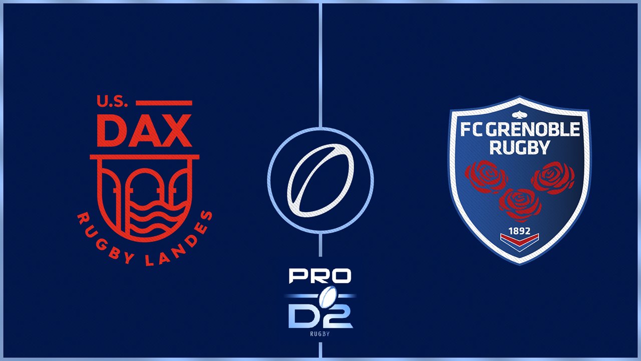 US Dax vs FC Grenoble poster