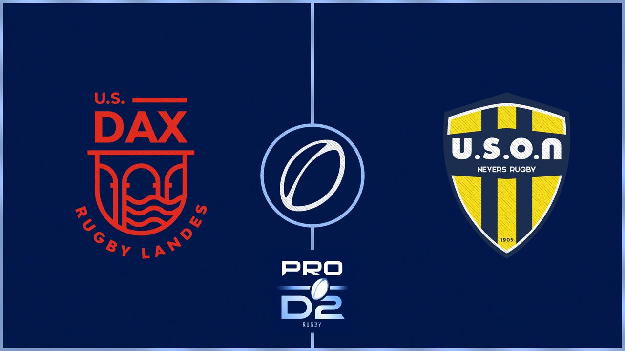 US Dax vs Nevers poster