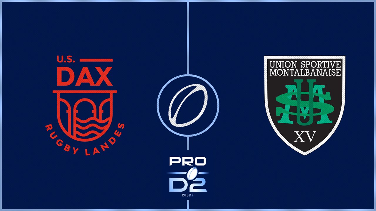 US Dax vs US Montauban poster