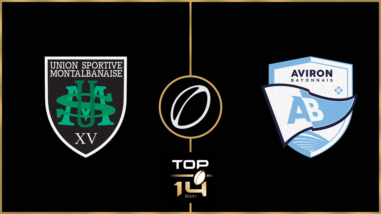 US Montauban vs Aviron Bayonnais poster