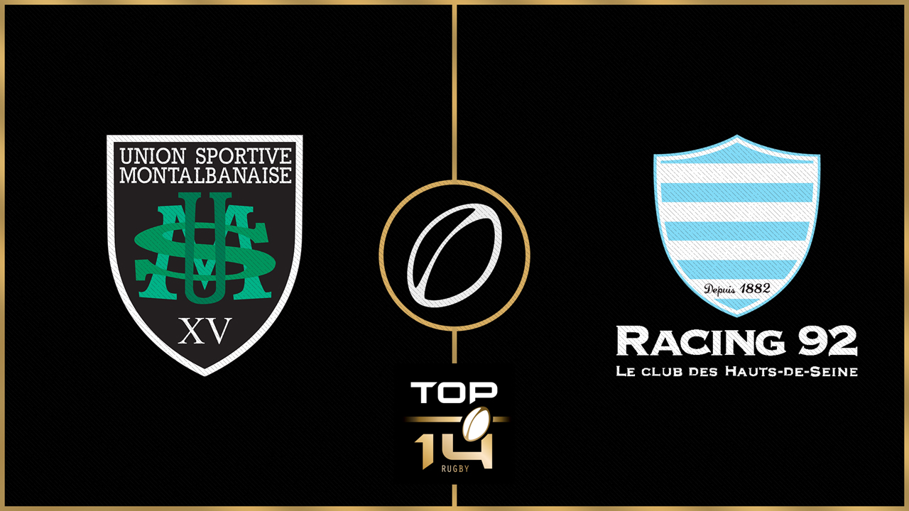 US Montauban vs Racing Métro 92 poster