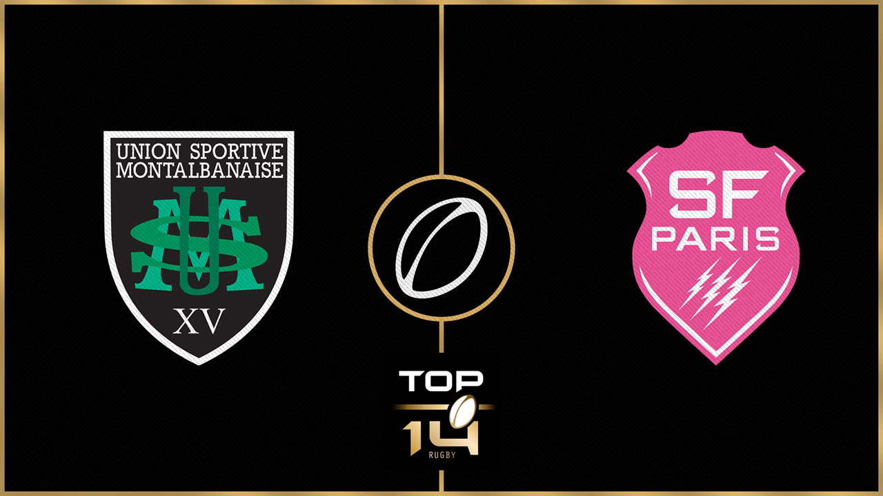 US Montauban vs Stade Français Paris poster
