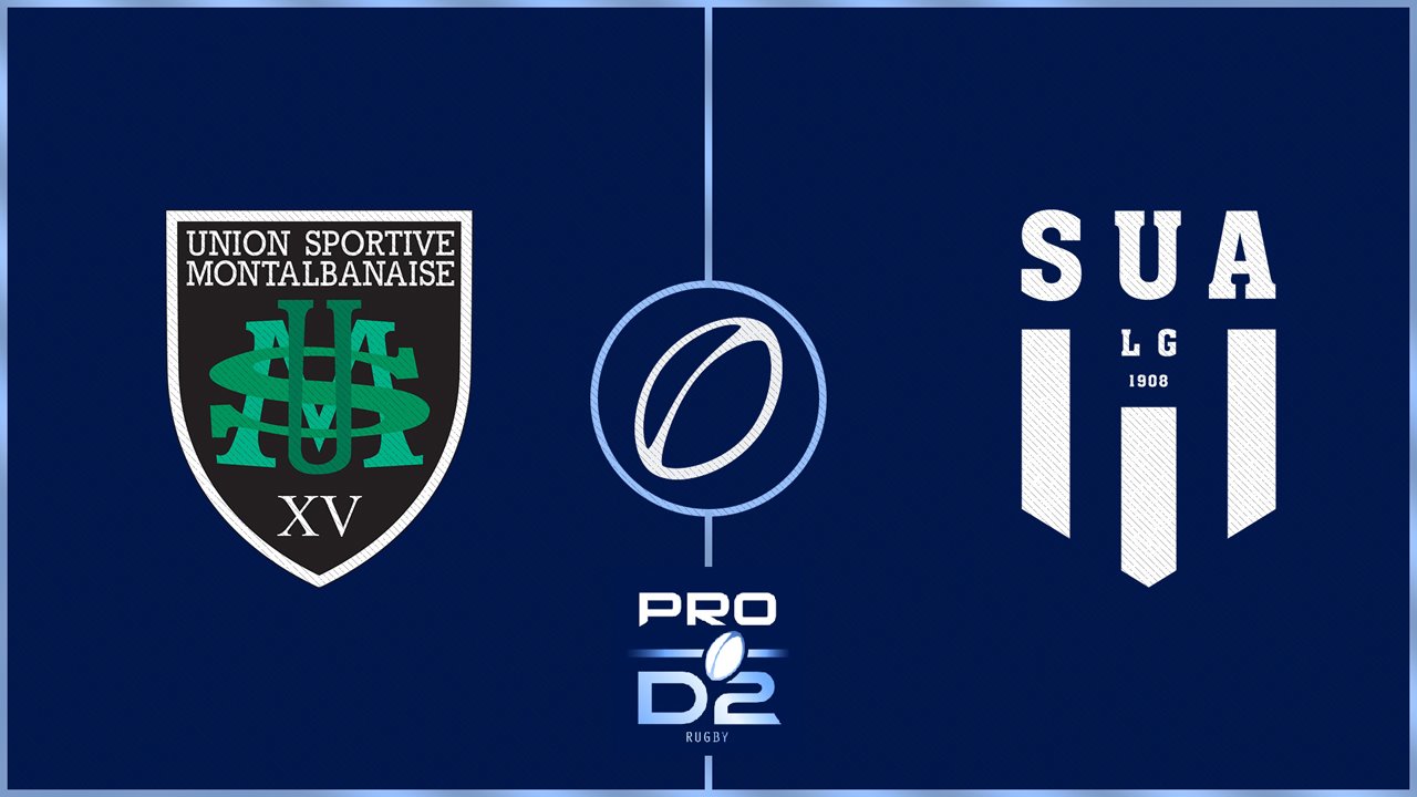 US Montauban vs SU Agen Lot-et-Garonne poster