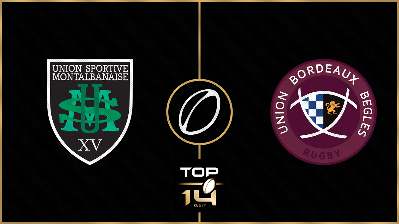 US Montauban vs Union Bordeaux Bègles poster