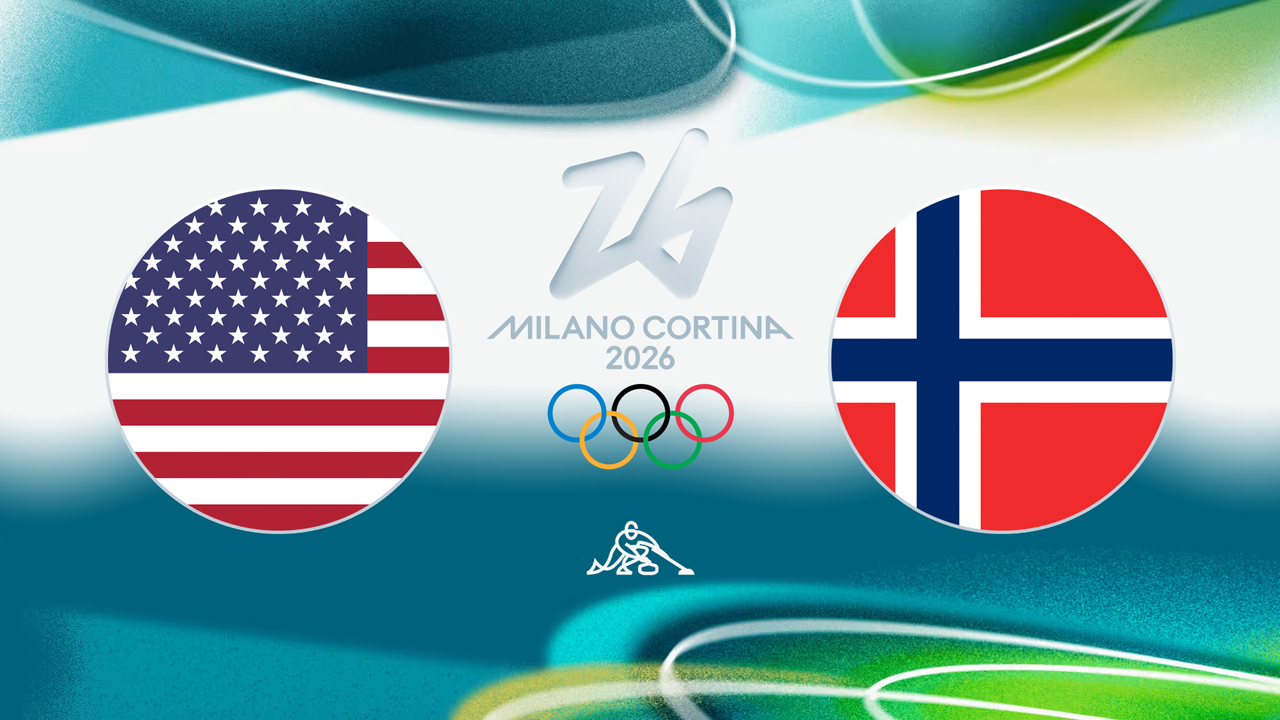 USA Curling vs Norway Curling poster