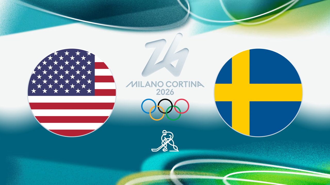 USA Ice Hockey vs Sweden Ice Hockey poster