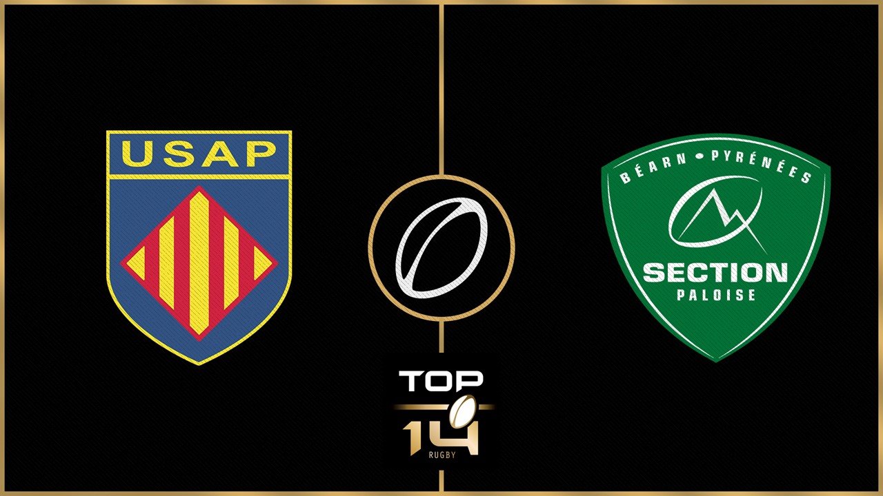 USA Perpignan vs Section Paloise poster