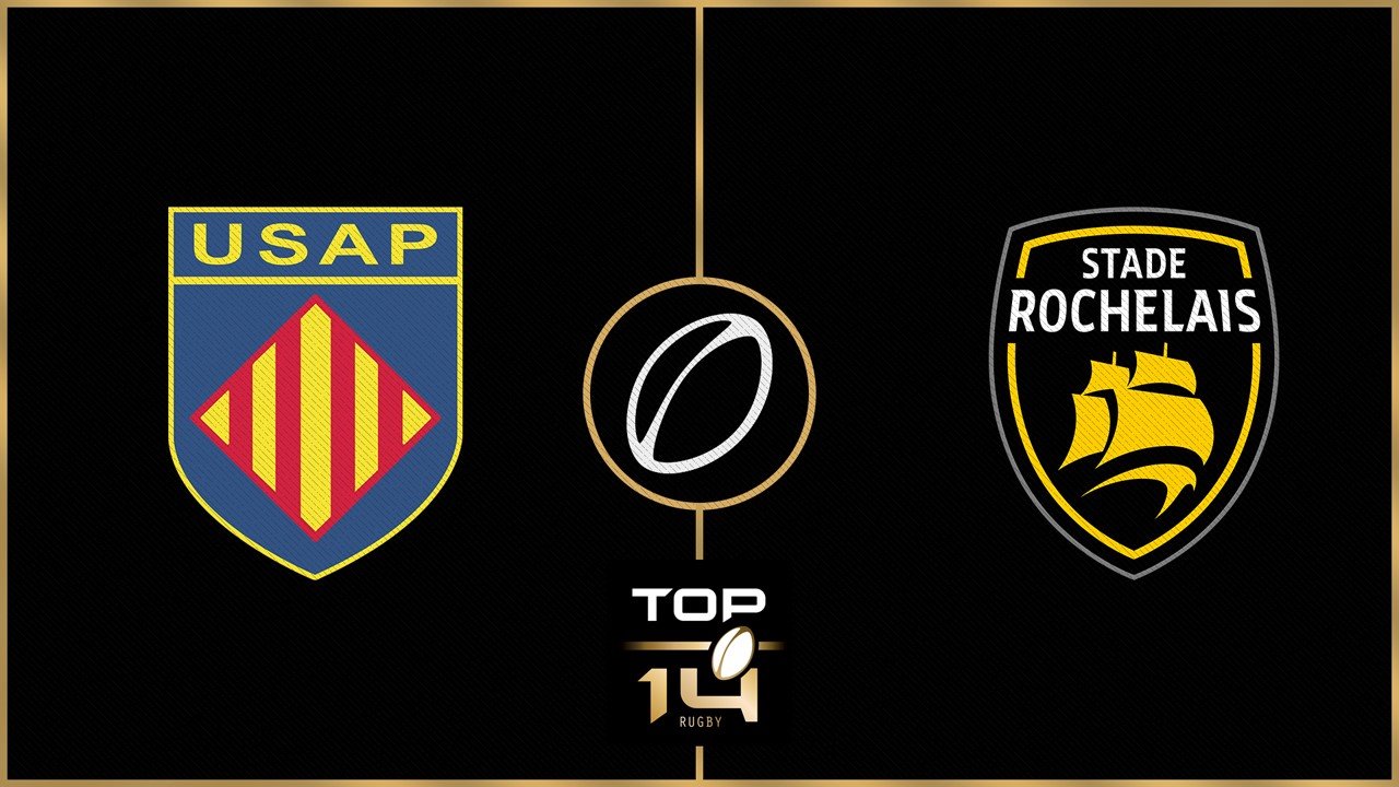 USA Perpignan vs Stade Rochelais poster