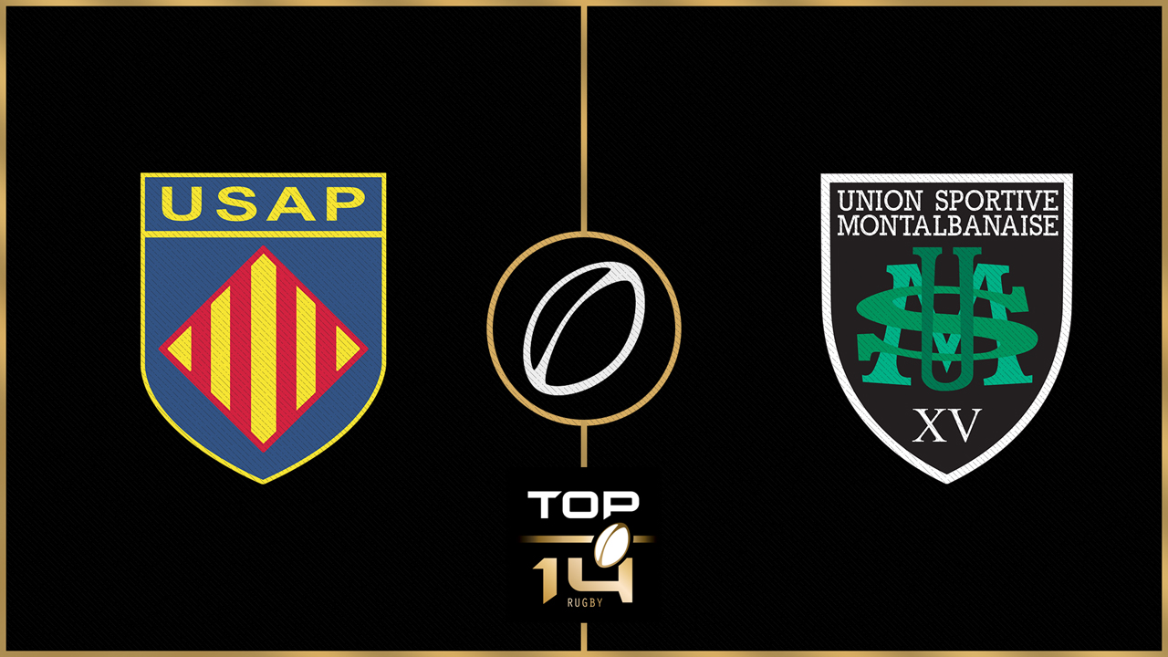 USA Perpignan vs US Montauban poster
