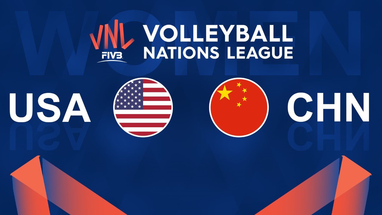 USA Volleyball Women vs China Volleyball Women poster