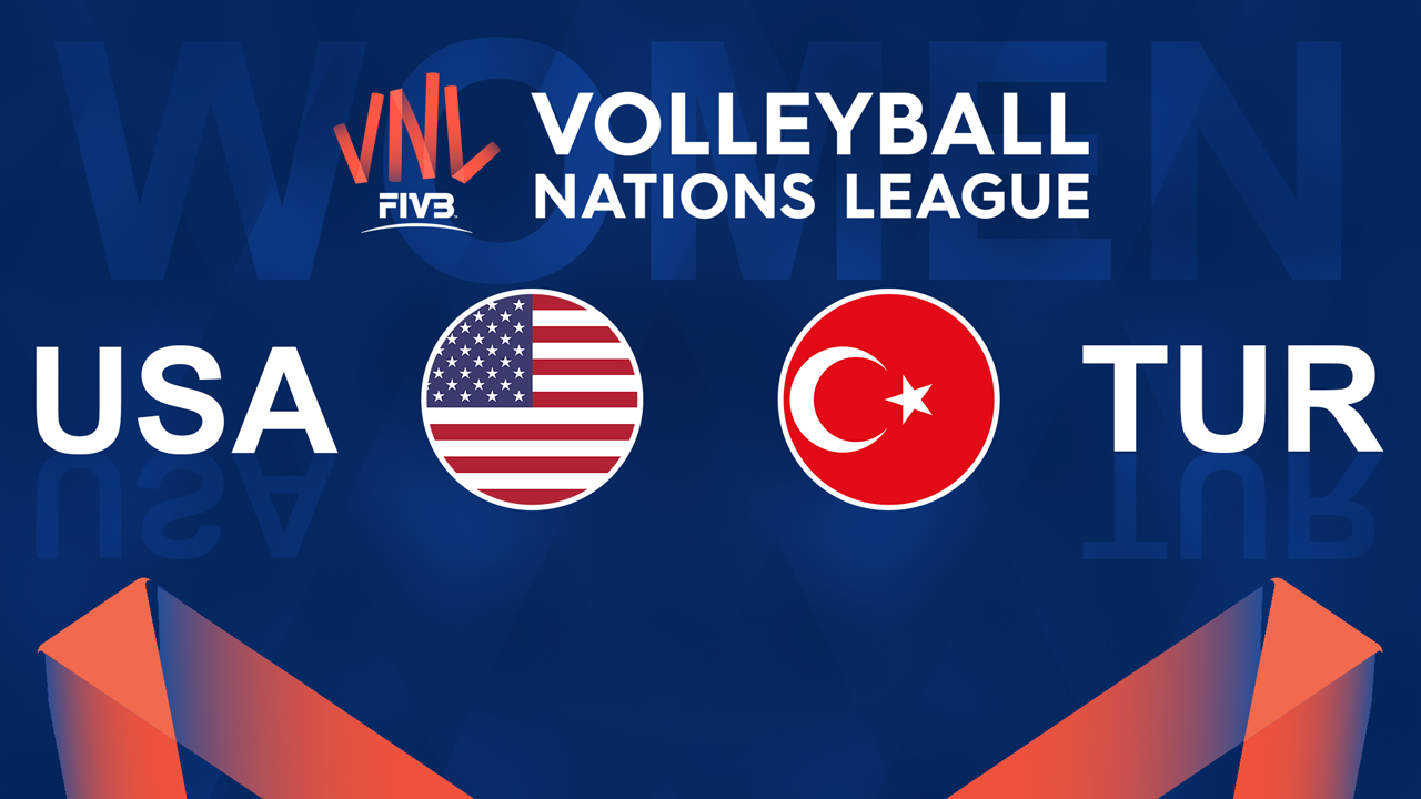 USA Volleyball Women vs Turkey Volleyball Women poster
