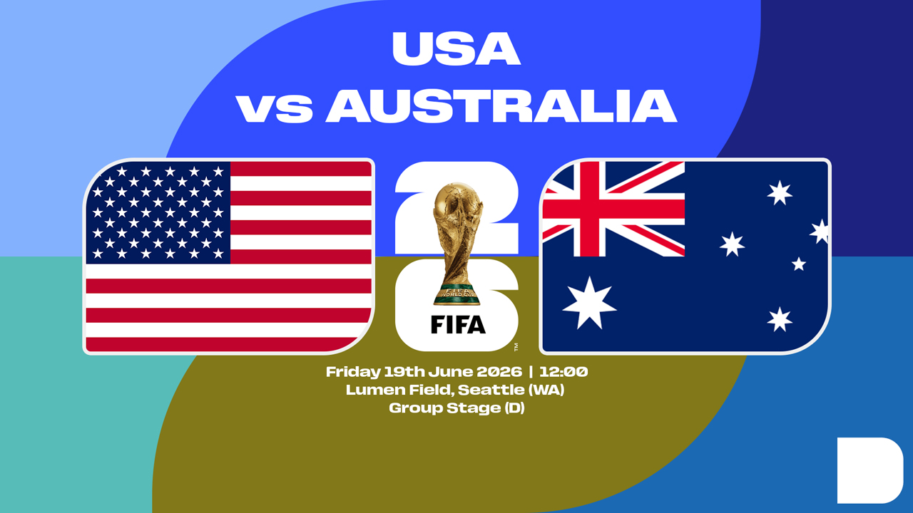 USA vs Australia poster