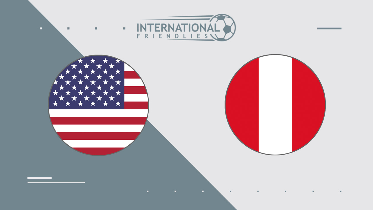 USA vs Peru poster