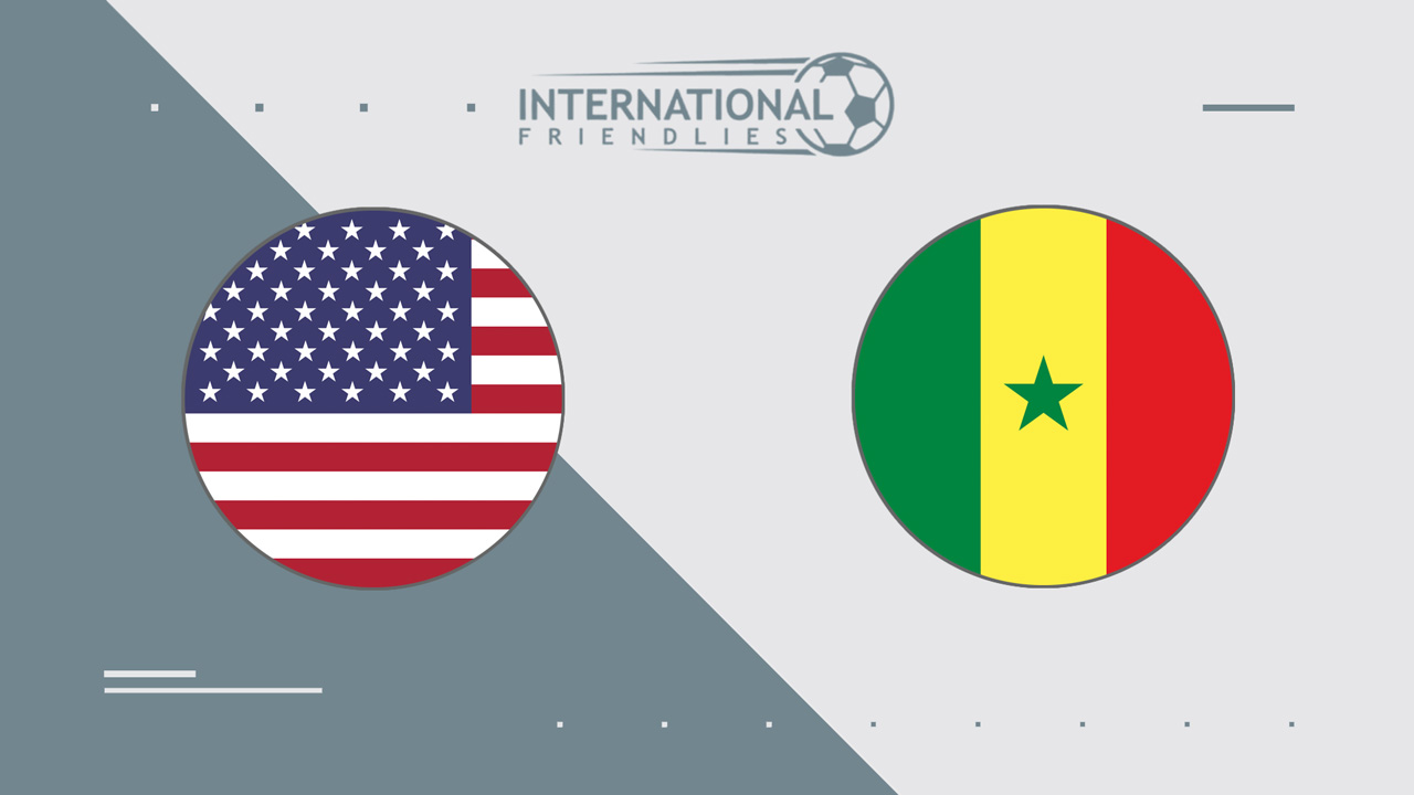 USA vs Senegal poster