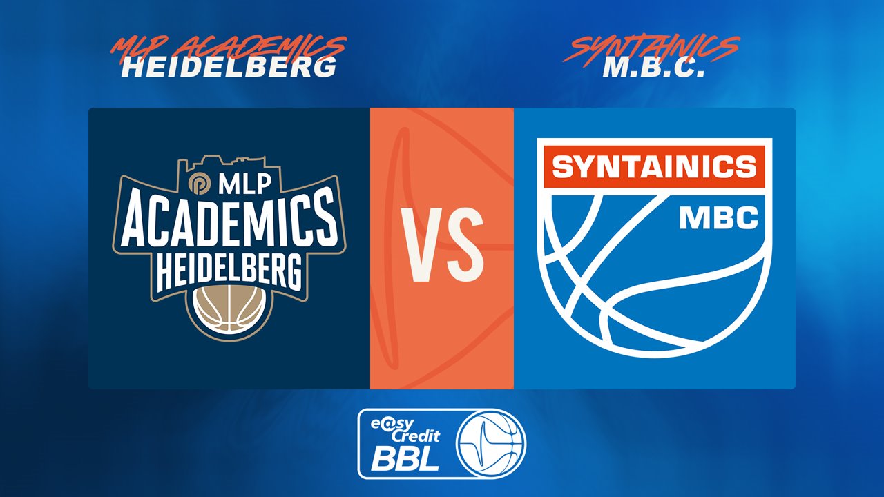 USC Heidelberg vs Mitteldeutscher BC poster