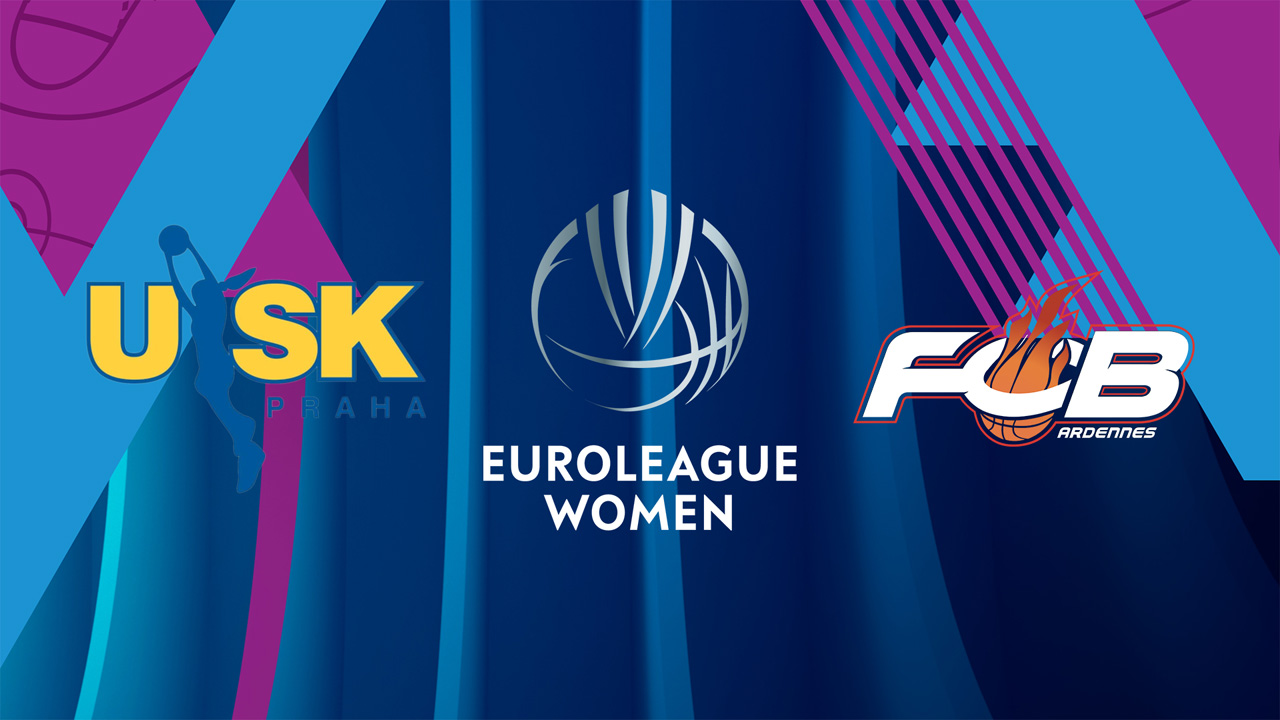 USK Praha Women vs Flammes Carolo Basket poster