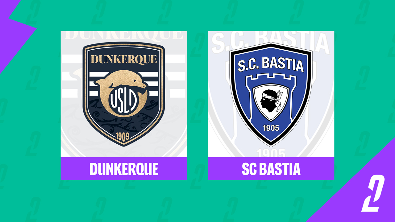 USL Dunkerque vs Bastia poster