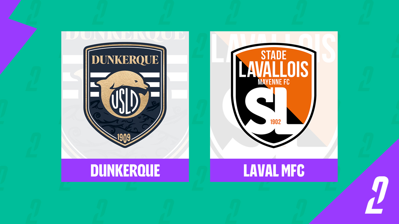 USL Dunkerque vs Laval poster