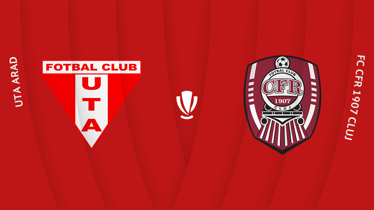 UTA Arad vs CFR Cluj poster