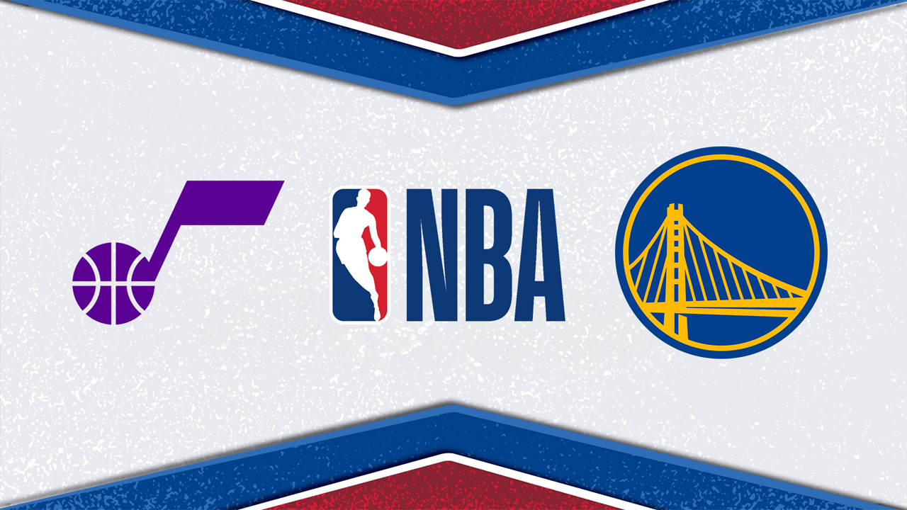 Utah Jazz vs Golden State Warriors poster