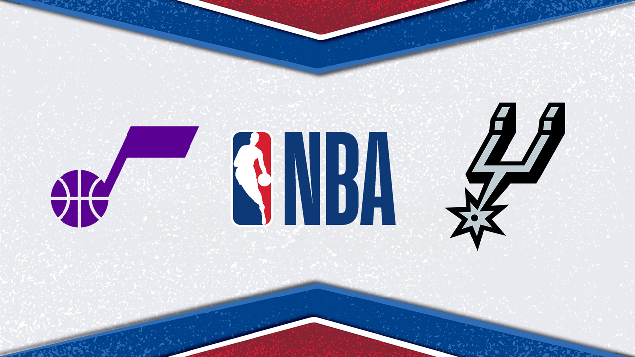 Utah Jazz vs San Antonio Spurs poster