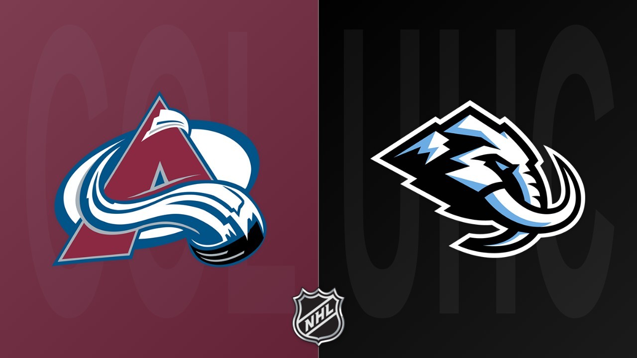 Utah Mammoth vs Colorado Avalanche poster