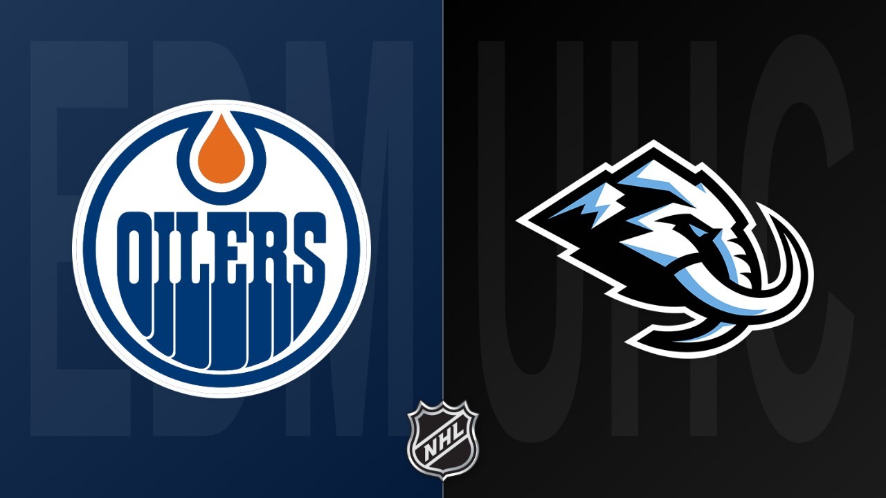 Utah Mammoth vs Edmonton Oilers poster