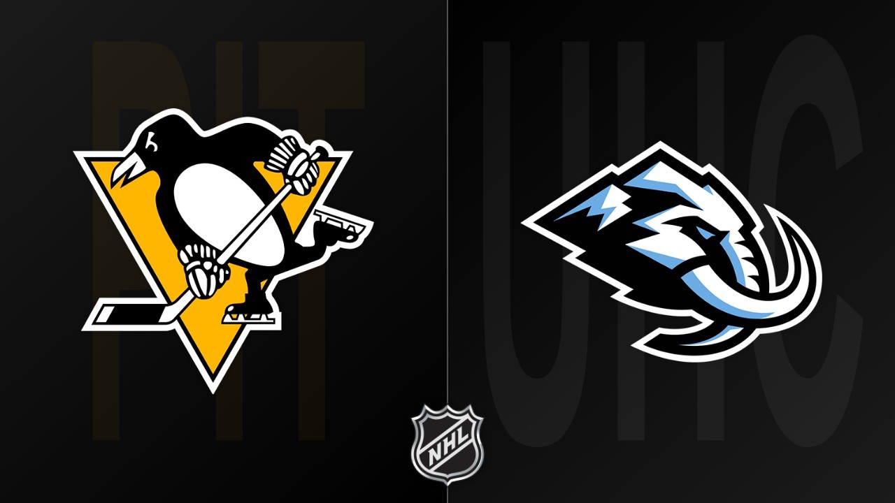Utah Mammoth vs Pittsburgh Penguins poster