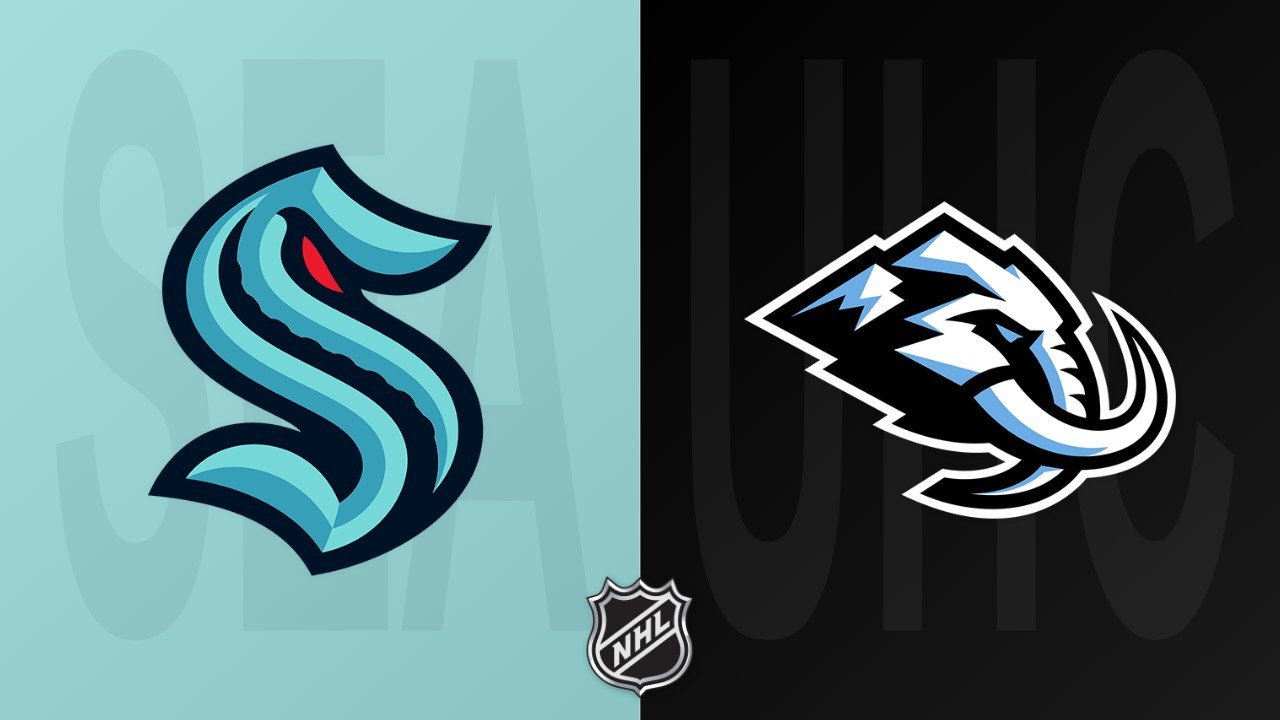 Utah Mammoth vs Seattle Kraken poster